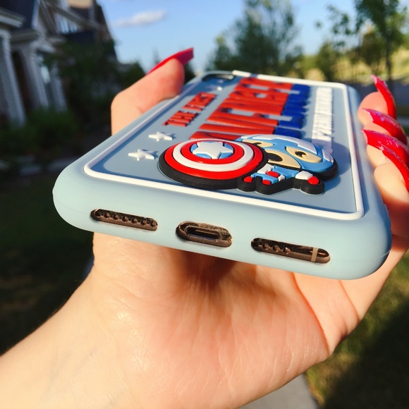 Marvel Captain America Soft Silicone Phone Case - Picture 4 of 6